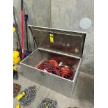 Diamond Plate Gang Box w/ Assorted Electrical Cord ($10 Loading fee will be added to buyer's invoice
