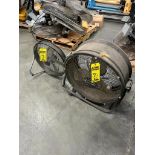 (2) Floor Fans; Lakewood & HDX ($10 Loading fee will be added to buyer's invoice)