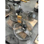 (5x) Wall Mount Fans ($20 Loading fee will be added to buyer's invoice)