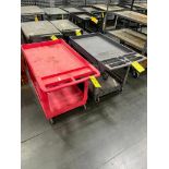 (2) Utility Carts, 36 X 24" ($10 Loading fee will be added to buyer's invoice)