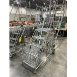Uline Stockroom Stairs, 50" Platform Height ($10 Loading fee will be added to buyer's invoice)