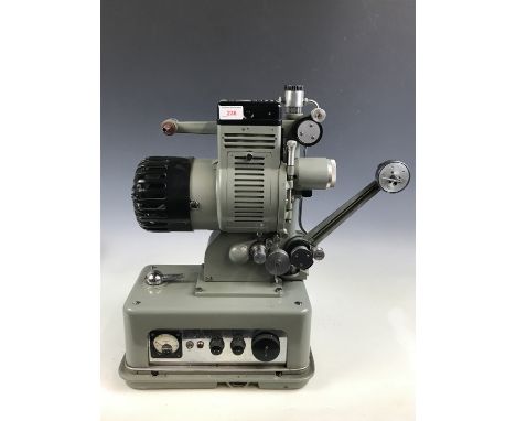 A vintage War Department Dallmeyer projector