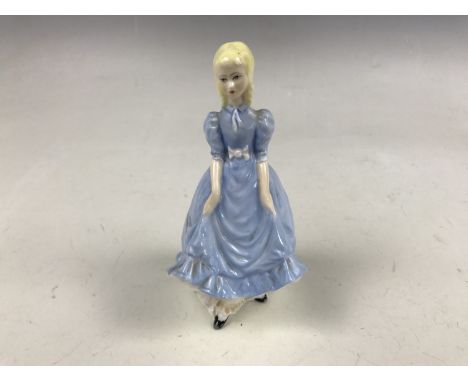 A small Royal Worcester Coquette figurine 