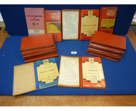 17 Maps to include; Ordnance Survey, Bartholomew's, National Grid, etc. 15 Scotland, 1 Sussex and 1 Yorkshire.