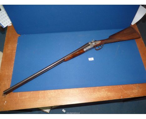 ***COLLECTION ONLY**A 12 gauge double barrel side by side non-ejector, open hammer Shotgun by "F. Pedretti, Gardone VI Bresci