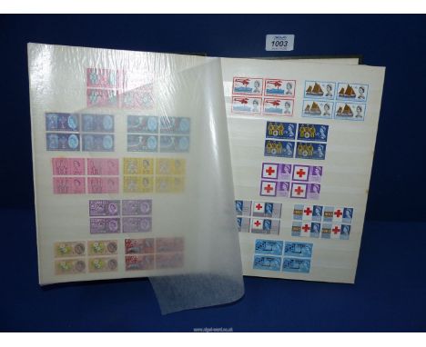 A Magnum stamp Stock Book filled with English press sheet stamps including Jubilee Jamboree, Seventh Commonwealth, Life Boat,