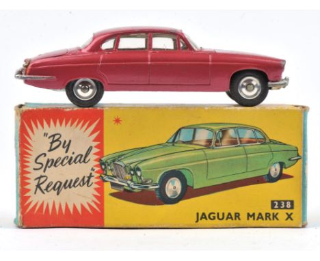 Corgi Toys - Jaguar Mark X 238 Die-Cast scale model, boxed. Charity lot: This lot is being sold on behalf of Oxfam - the proc