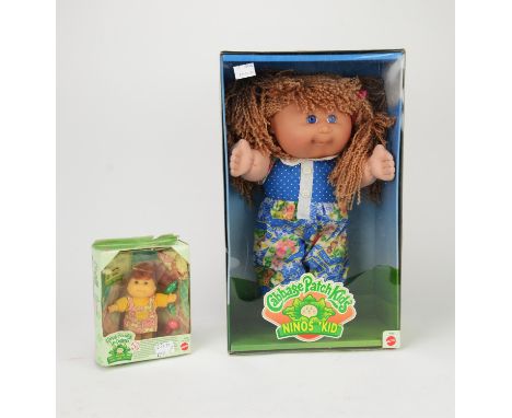 Two boxed Cabbage Patch Kids dolls including Ninos 'Kid and another (2)