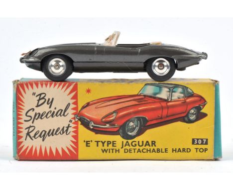 Corgi Toys - Jaguar 'E' Type 307 Die-Cast scale model, boxed. Charity lot: This lot is being sold on behalf of Oxfam - the pr