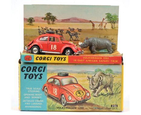 Corgi Toys - Volkswagen 1200 256 Die-Cast scale model, boxed. Charity lot: This lot is being sold on behalf of Oxfam - the pr