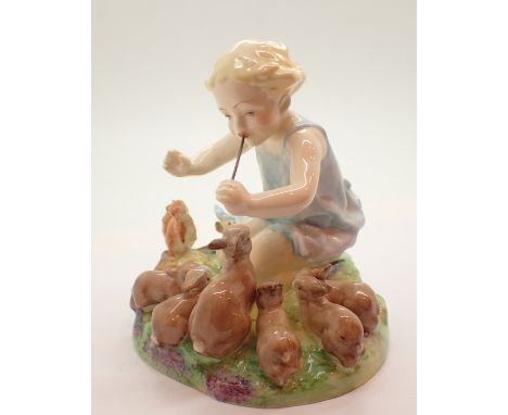 Royal Worcester Woodland Dance by Freda Doughty model 3076 