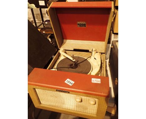 Dansette Automix valve record player 