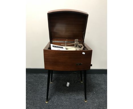 A mid twentieth century PYE Black Box record producer model 1004 with instruction manual