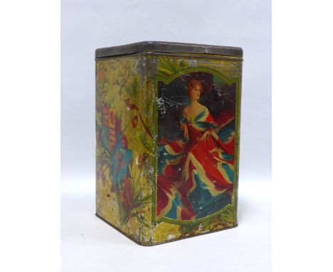 Vintage tin, 21 x 33xm 
