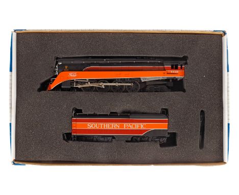 Bachmann 2-D-2 Schlepptenderlok ”4446” 11301, Spur H0, Alterungsspuren, im geklebten OK, sonst noch Z 2