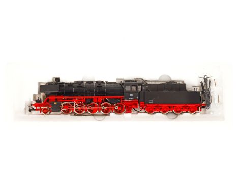Fleischmann 1-E Schlepptenderlok ”50 622” 1105, Spur H0, schwarz, Alterungsspuren, OK, Z 1-2