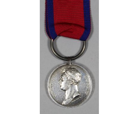 A George (Prince Regent) Waterloo Medal (June 1815) to "David Toft, Royal Artillery Drivers" (officially impressed - with rep