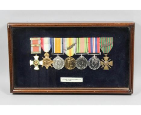 A group of George V and George VI First and Second World War medals to "Lt. Colonel Giles Bulteel Daubeny (1882-1967) Royal F