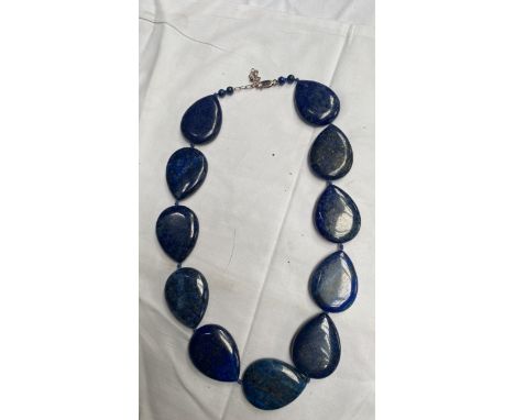  Sale Item:    LARGE LAPIS NECKLACE   Vat Status:   No Vat   Buyers Premium:  This lot is subject to a Buyers Premium of 17.5