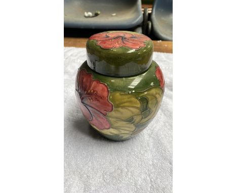  Sale Item:    MOORCROFT GINGER JAR   Vat Status:   No Vat   Buyers Premium:  This lot is subject to a Buyers Premium of 17.5