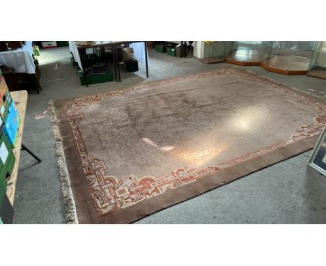  Sale Item:    RUG 12FT X 9FT (AF)   Vat Status:   No Vat   Buyers Premium:  This lot is subject to a Buyers Premium of 17.5%