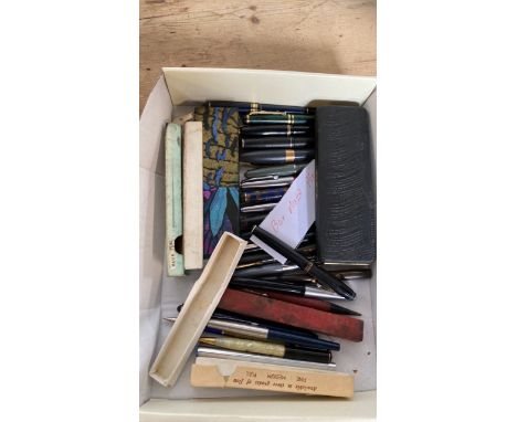 Sale Item:    BOX MIXED PENS   Vat Status:   No Vat   Buyers Premium:  This lot is subject to a Buyers Premium of 17.5% + Va