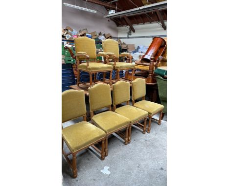  Sale Item:    6 OAK DINING ROOM CHAIRS - HINDLEY LONDON  Vat Status:   No Vat   Buyers Premium:  This lot is subject to a Bu