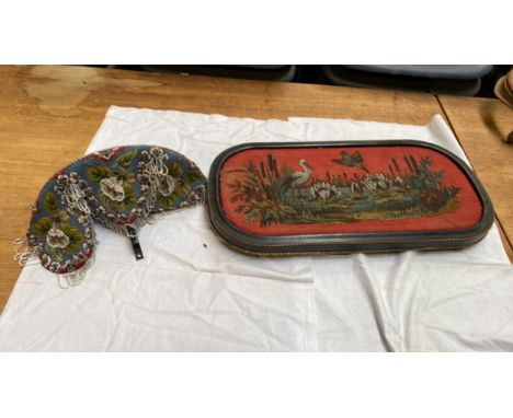  Sale Item:    BEADED WALL BRACKET &amp; STAND (AF)   Vat Status:   No Vat   Buyers Premium:  This lot is subject to a Buyers
