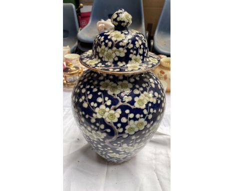  Sale Item:    GINGER JAR (AF)   Vat Status:   No Vat   Buyers Premium:  This lot is subject to a Buyers Premium of 17.5% + V