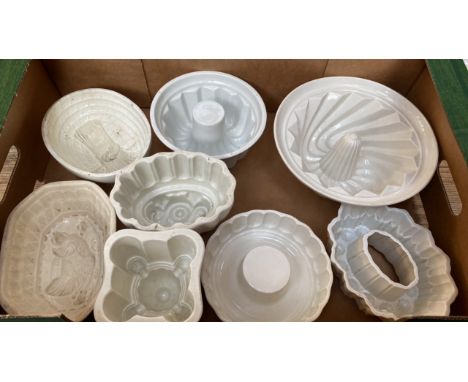  Sale Item:    BOX ASSORTED JELLY MOULDS (AF)   Vat Status:   No Vat   Buyers Premium:  This lot is subject to a Buyers Premi