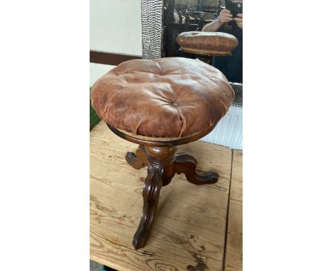  Sale Item:    ROSEWOOD PIANO STOOL (AF)   Vat Status:   No Vat   Buyers Premium:  This lot is subject to a Buyers Premium of