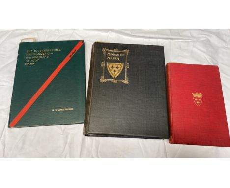  Sale Item:    3 BOOKS-RULERS STRATHSPEY MORAY &amp; NAIRN &amp; I'NESS HIGHLANDERS(AF)  Vat Status:   No Vat   Buyers Premiu