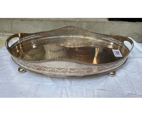  Sale Item:    LARGE E P TRAY   Vat Status:   No Vat   Buyers Premium:  This lot is subject to a Buyers Premium of 17.5% + Va