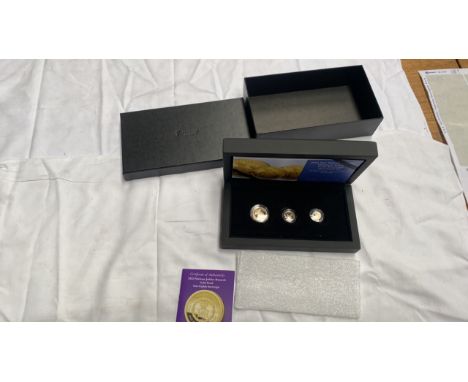  Sale Item:    GOLD SOVEREIGN PROOF SET 1/8 1/4 1/2  Vat Status:   No Vat   Buyers Premium:  This lot is subject to a Buyers 