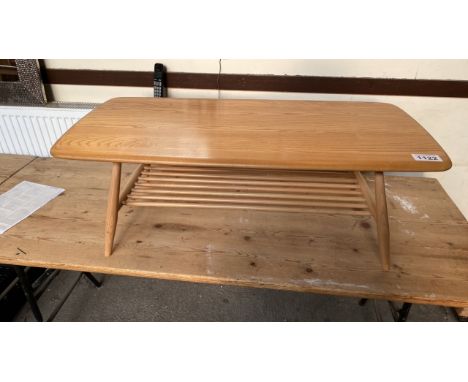  Sale Item:    ERCOL COFFEE TABLE   Vat Status:   No Vat   Buyers Premium:  This lot is subject to a Buyers Premium of 17.5% 