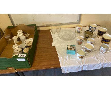  Sale Item:    BOX ROYALCOMMERATIVE WARE   Vat Status:   No Vat   Buyers Premium:  This lot is subject to a Buyers Premium of