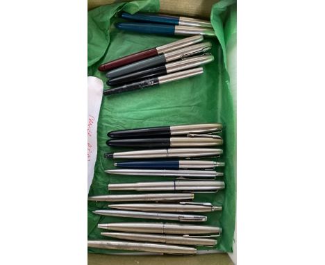  Sale Item:    BOX PARKER PENS   Vat Status:   No Vat   Buyers Premium:  This lot is subject to a Buyers Premium of 17.5% + V