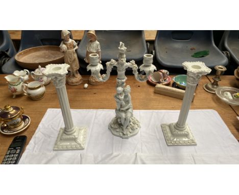  Sale Item:    BOX WHITE CANDLE STICKS (AF)   Vat Status:   No Vat   Buyers Premium:  This lot is subject to a Buyers Premium