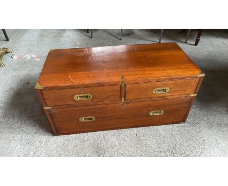  Sale Item:    TOP HALF MILITARY CHEST (AF)   Vat Status:   No Vat   Buyers Premium:  This lot is subject to a Buyers Premium