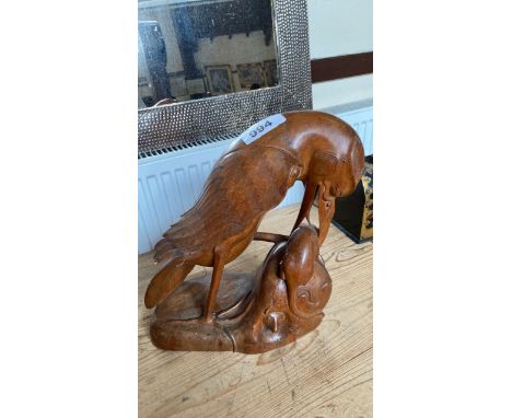  Sale Item:    CARVED WOODEN BIRD (AF)   Vat Status:   No Vat   Buyers Premium:  This lot is subject to a Buyers Premium of 1