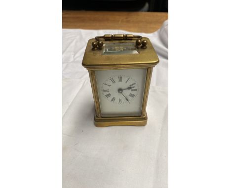  Sale Item:    CARRIAGE CLOCK   Vat Status:   No Vat   Buyers Premium:  This lot is subject to a Buyers Premium of 17.5% + Va