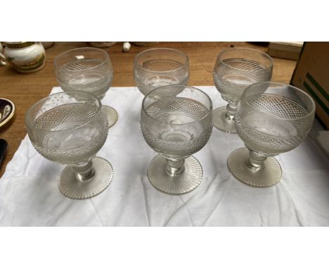  Sale Item:    BOX 6 RUMMER GLASSES   Vat Status:   No Vat   Buyers Premium:  This lot is subject to a Buyers Premium of 17.5