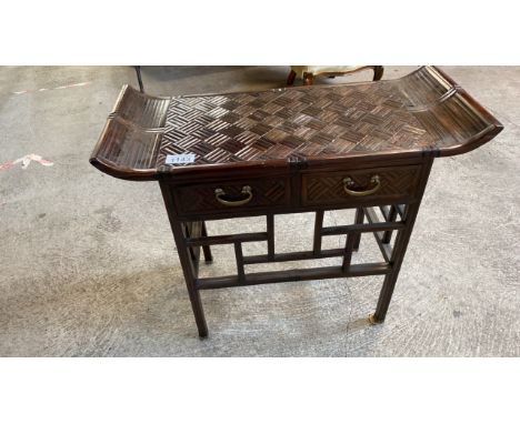  Sale Item:    ORIENTAL STYLE TABLE (AF)   Vat Status:   No Vat   Buyers Premium:  This lot is subject to a Buyers Premium of