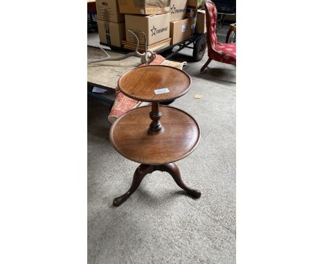  Sale Item:    2 TIER DUMB WAITER (AF)   Vat Status:   No Vat   Buyers Premium:  This lot is subject to a Buyers Premium of 1