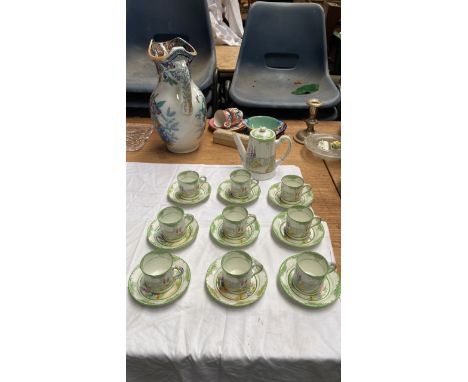  Sale Item:    19 PCE PARAGON GARDEN GATE COFFEE SET (3 PCS CRACKED AF)  Vat Status:   No Vat   Buyers Premium:  This lot is 
