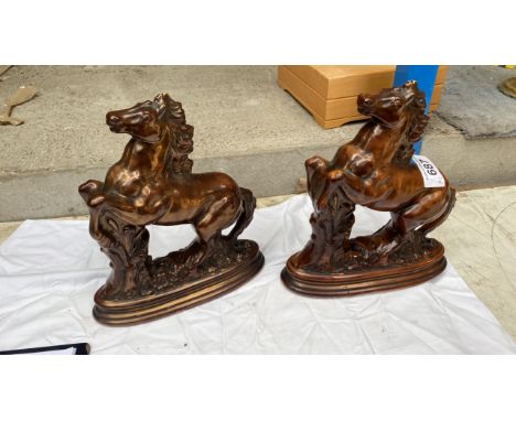  Sale Item:    PAIR ORIENTAL HORSES   Vat Status:   No Vat   Buyers Premium:  This lot is subject to a Buyers Premium of 17.5