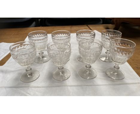  Sale Item:    8 CRYSTAL GLASSES   Vat Status:   No Vat   Buyers Premium:  This lot is subject to a Buyers Premium of 17.5% +