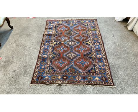 Sale Item:    RUG 59 x 42 INCHES (AF)   Vat Status:   No Vat   Buyers Premium:  This lot is subject to a Buyers Premium of 1