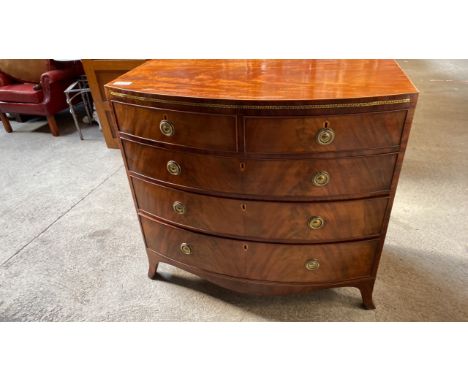  Sale Item:    2 OVER 3 INLAID CHEST (AF)   Vat Status:   No Vat   Buyers Premium:  This lot is subject to a Buyers Premium o