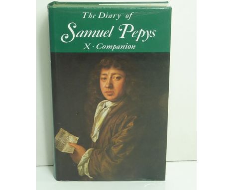 PEPYS SAMUEL.  The Diary. 11 vols. Orig. cloth in d.w's (some d.w's torn). 1971-1983.